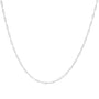 Collar de cadena paperclip de 2.5mm en oro macizo de 14K, foto 1