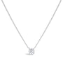 1/2 Ct. T.W. Floating Lab-Grown Diamond Solitaire Pendant Necklace in 14K Gold, photo 2