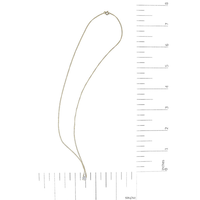 1/2 Ct. T.W. Floating Lab-Grown Diamond Solitaire Pendant Necklace in 14K Gold, photo 11