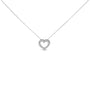 1/2 Ct. T.W. Lab-Grown Diamond Heart Shape Pendant Necklace in 14K Gold, photo 2