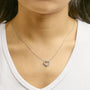 1/2 Ct. T.W. Lab-Grown Diamond Heart Shape Pendant Necklace in 14K Gold, photo 6