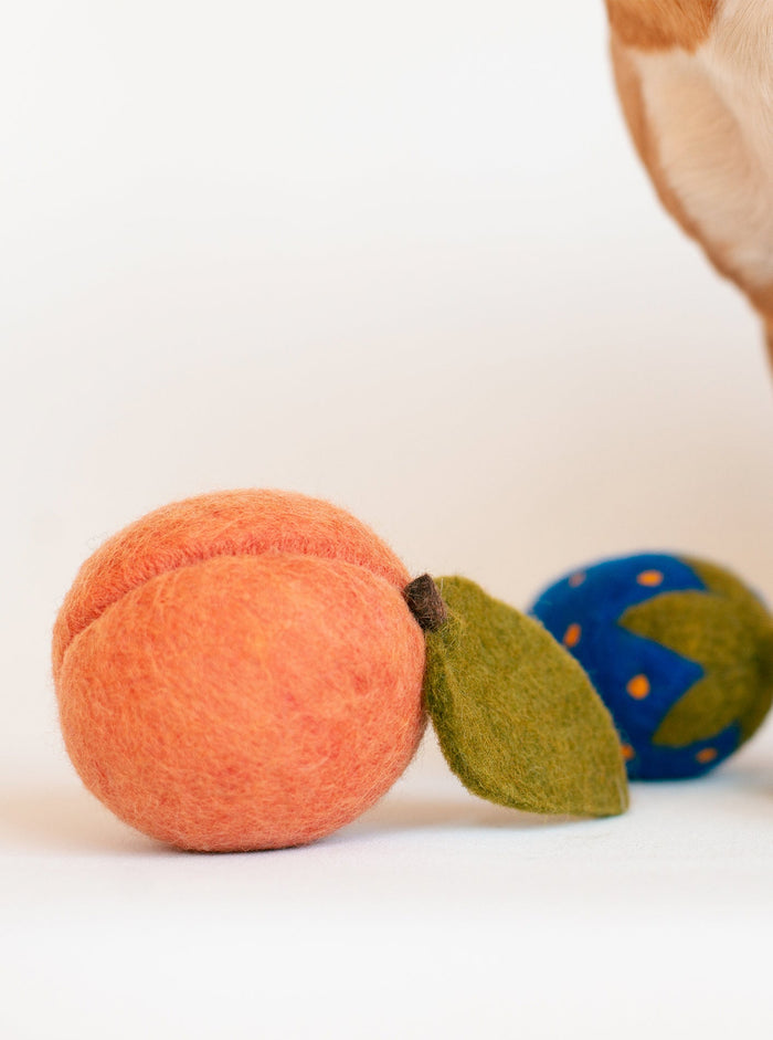 Peach Wool Dog and Cat Toy, photo 3
