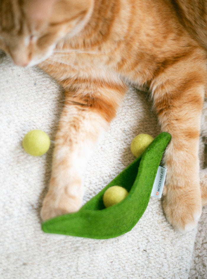 Juguete de lana para gato Pea Pod, foto 2