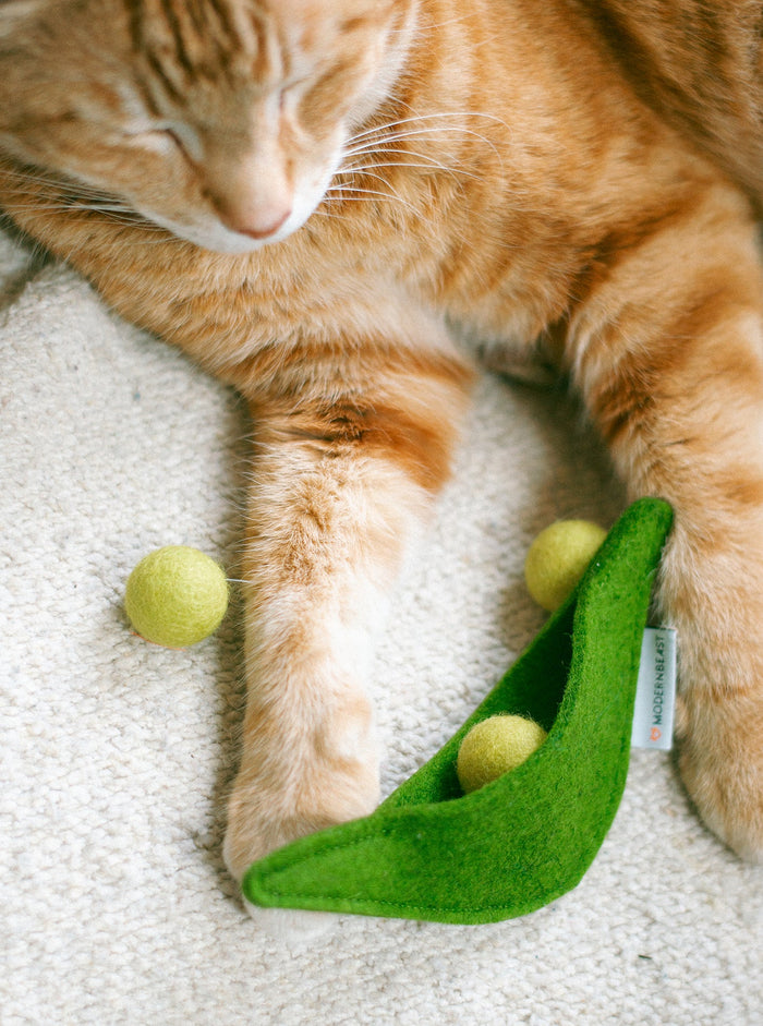 Juguete de lana para gato Pea Pod, foto 5