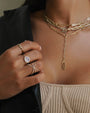 14K Gold Diamond Claw Ring, photo 5