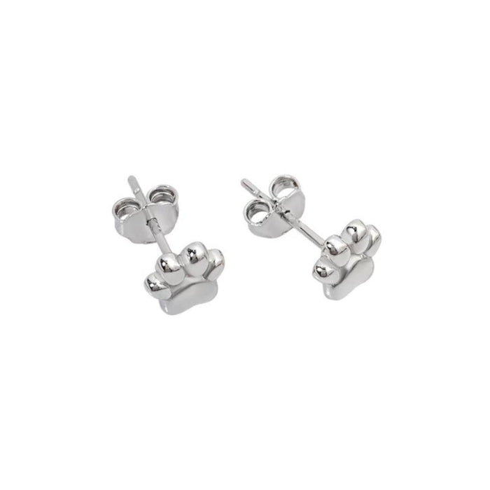 Mini Paw Print Stud Earrings, photo 10