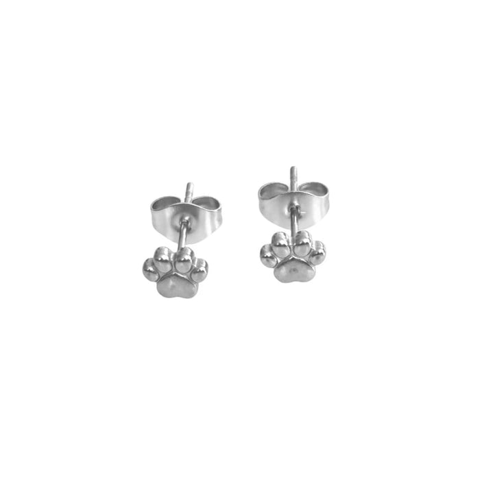 Mini Paw Print Stud Earrings, photo 11