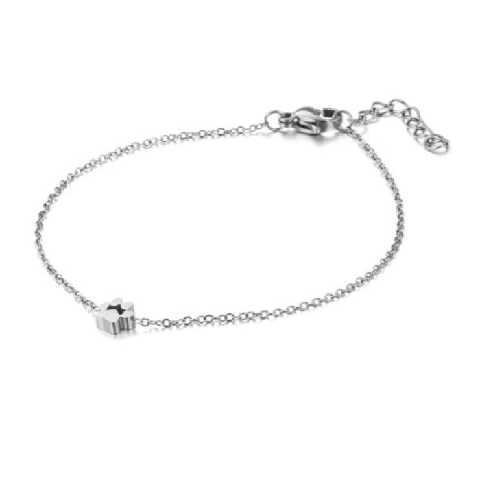 Minimalist Mini Paw Print Charm Bracelet, photo 3