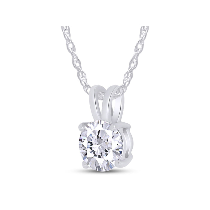 1.50 CTW Lab-Grown Diamond Pendant in 14K Gold, photo 5