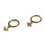 Aretes de aro pequeños con zirconia cúbica, foto 3