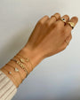 14K Gold Diamond Hamsa Bracelet, photo 4