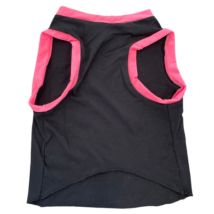 Upcycled Dog Tank - XL "ACDC PINK", photo 2