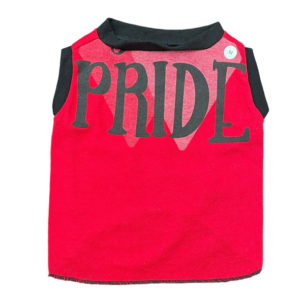 Upcycled Dog Tank - M "PRIDE", photo 1