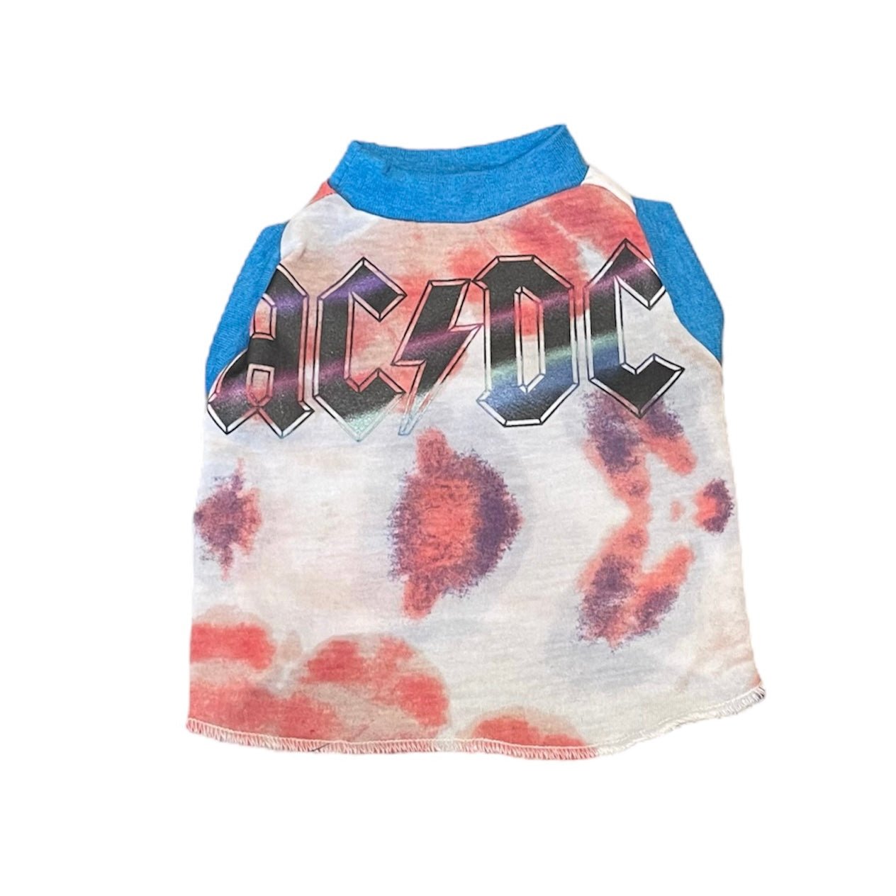 Upcycled Dog Tank - XS "ACDC DYE", photo 2