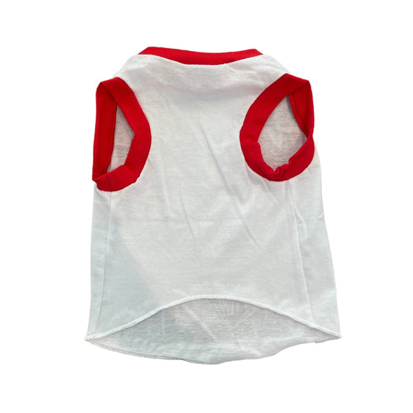 Upcycled Dog Tank - M "KISS DETROIT", photo 2