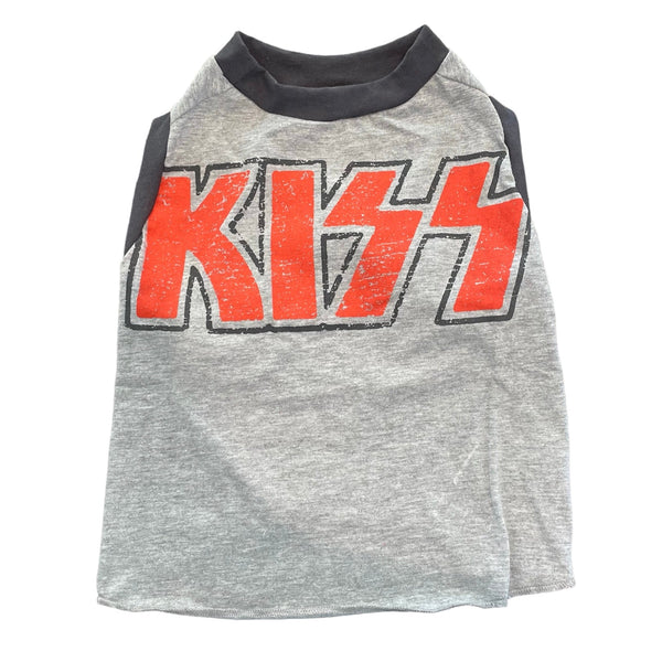 Upcycled Dog Tank - L "KISS STANDARD", photo 1