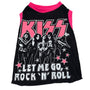 Upcycled Dog Tank - XL "KISS LET ME GO", photo 1