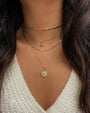 Dije de sol en oro de 14K, foto 3