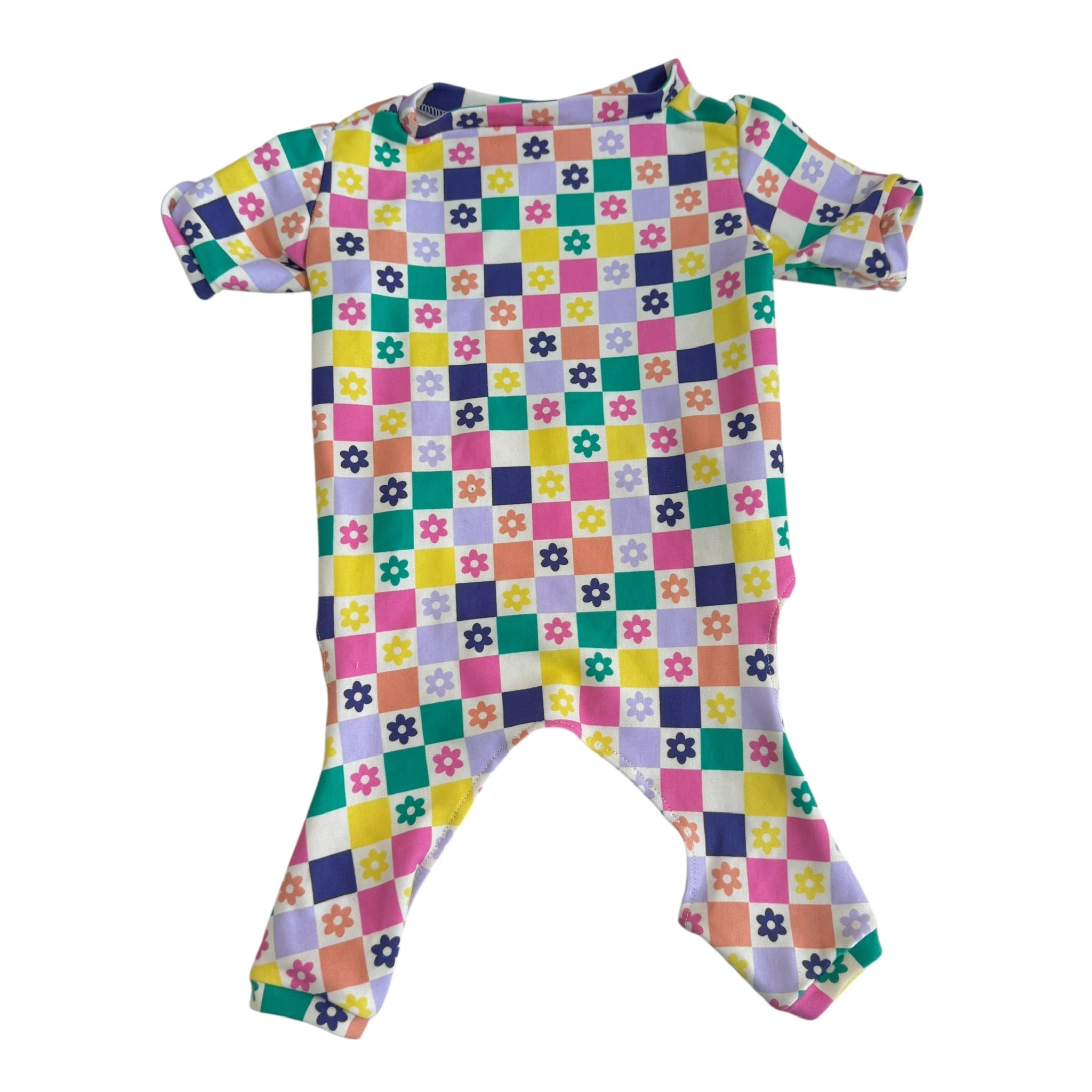 Pijama para perro Checkered, foto 1