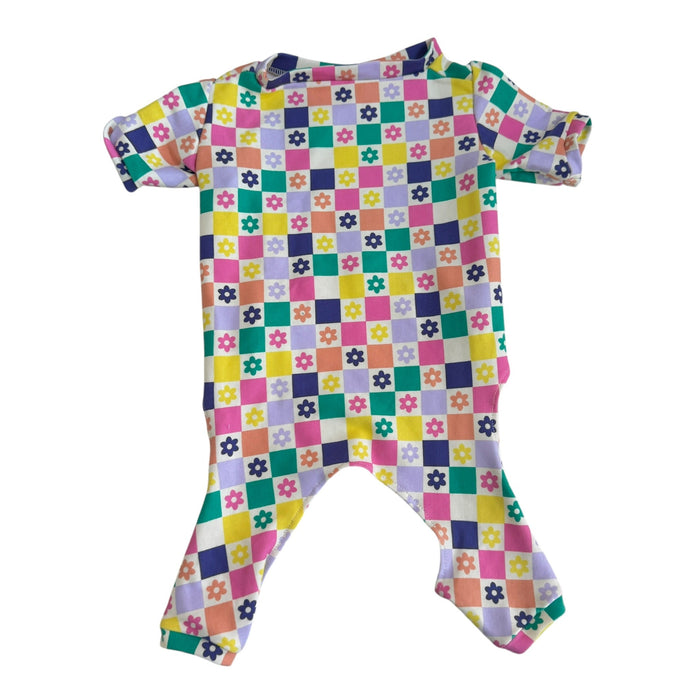 Pijama para perro Checkered, foto 1