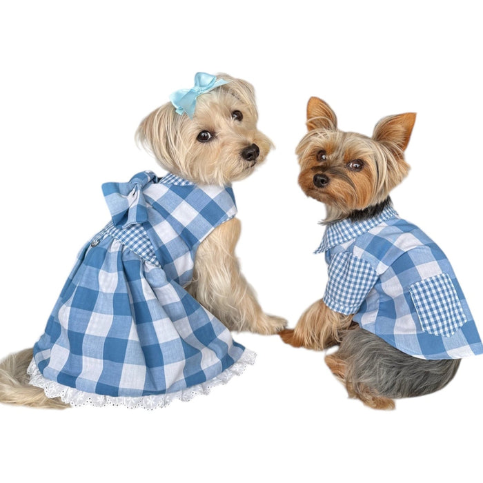 Camisa para perro Gingham Picnic, foto 5