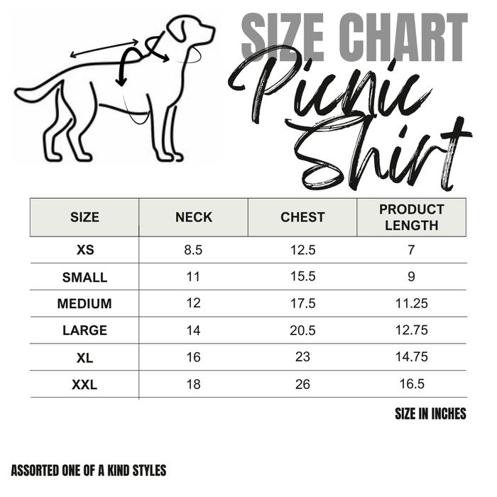 Camisa para perro Gingham Picnic, foto 13