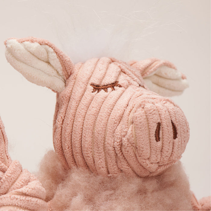 Penelope Pig HuggleFleece FlufferKnottie, juguete de peluche para perro, foto 6