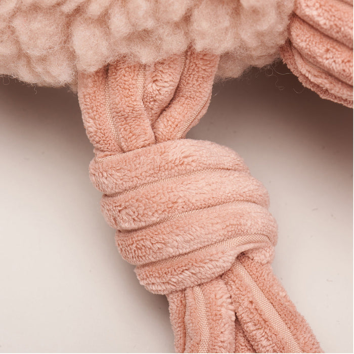 Penelope Pig HuggleFleece FlufferKnottie, juguete de peluche para perro, foto 7