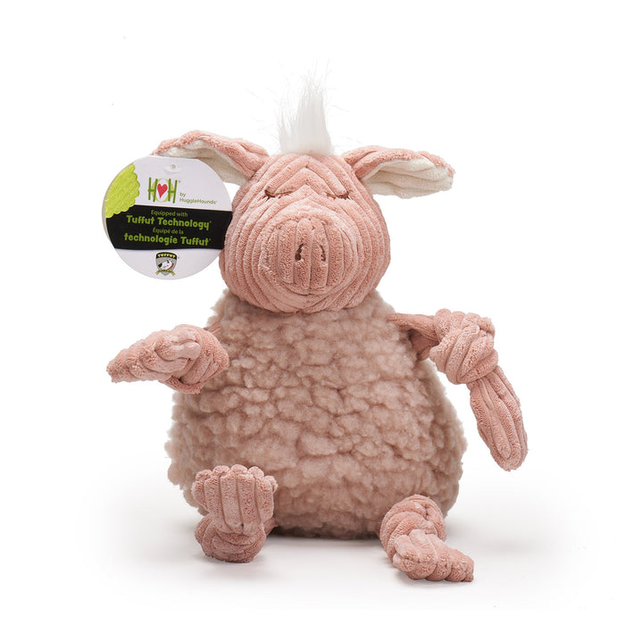 Penelope Pig HuggleFleece FlufferKnottie, juguete de peluche para perro, foto 2