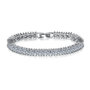 Princess Cut Cubic Zirconia Tennis Bracelet, photo 1