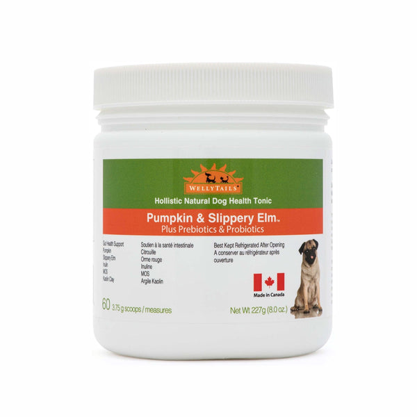 Pumpkin & Slippery Elm Powder with Probiotics for Dogs