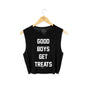 Good Boys Get Treats Crop Tank