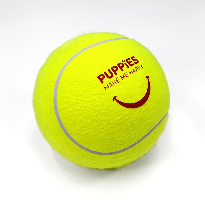Puppies Make Me Happy Giant 9-Inch Tennis Ball