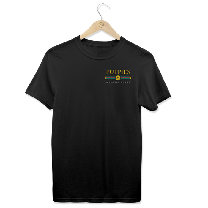 Pup Lux 2.0 Unisex Crewneck Tee in black
