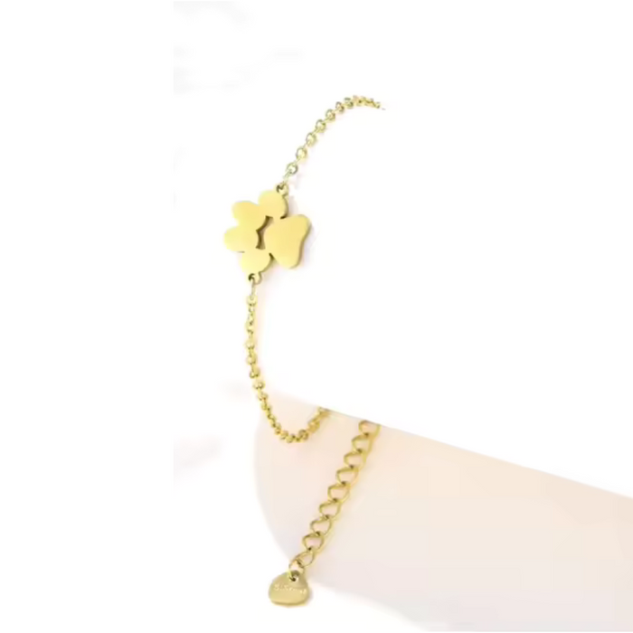 Pulsera de eslabones con dije de huella calada PurePaw, foto 5
