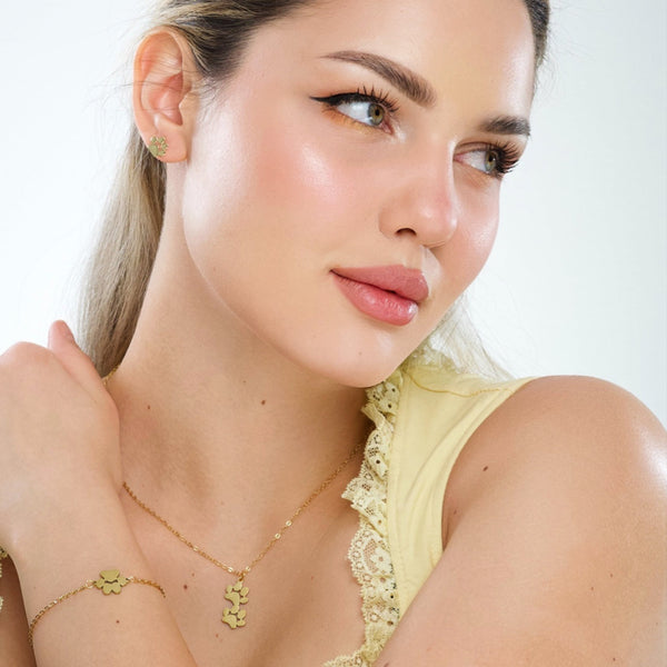 PurePaw Link Chain Paw Cutout Charm Bracelet, photo 2