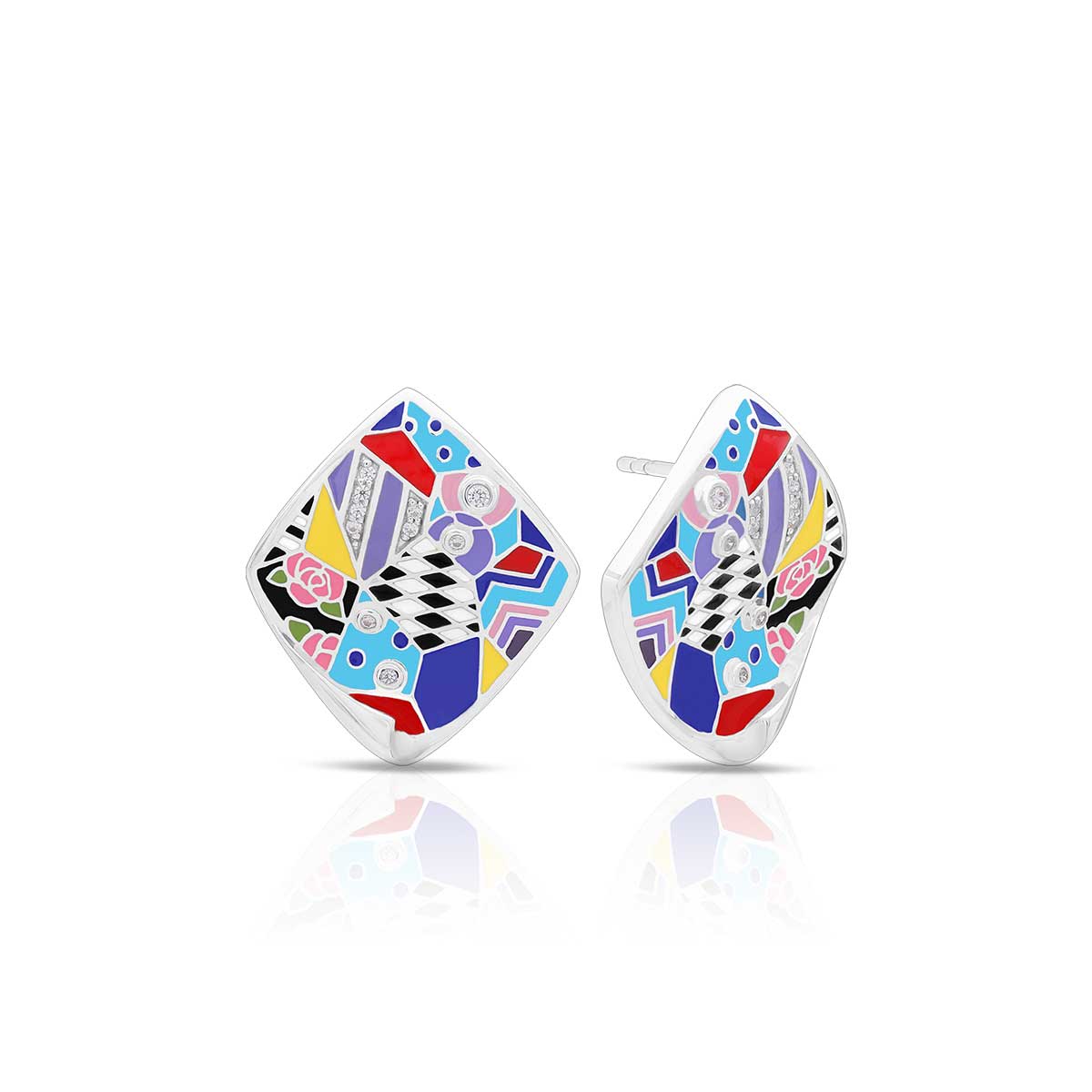 Quilt Earrings, photo 1