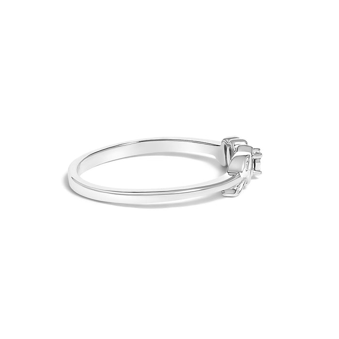 Anillo de mamá con detalle de diamante en plata de ley, foto 2