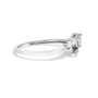 Diamond Accent Mom Heart Ring in Sterling Silver, photo 2