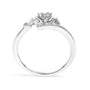 Diamond Accent Mom Heart Ring in Sterling Silver, photo 6