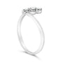 1/4 Ct. T.W. Lab-Grown Diamond Vertical Three Stone Ring in 10K Gold, photo 10