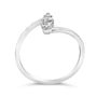 1/4 Ct. T.W. Lab-Grown Diamond Vertical Three Stone Ring in 10K Gold, photo 12