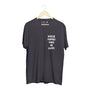 Rescue Puppies Make Me Happy Motto Unisex Crewneck Tee in puppies soft black