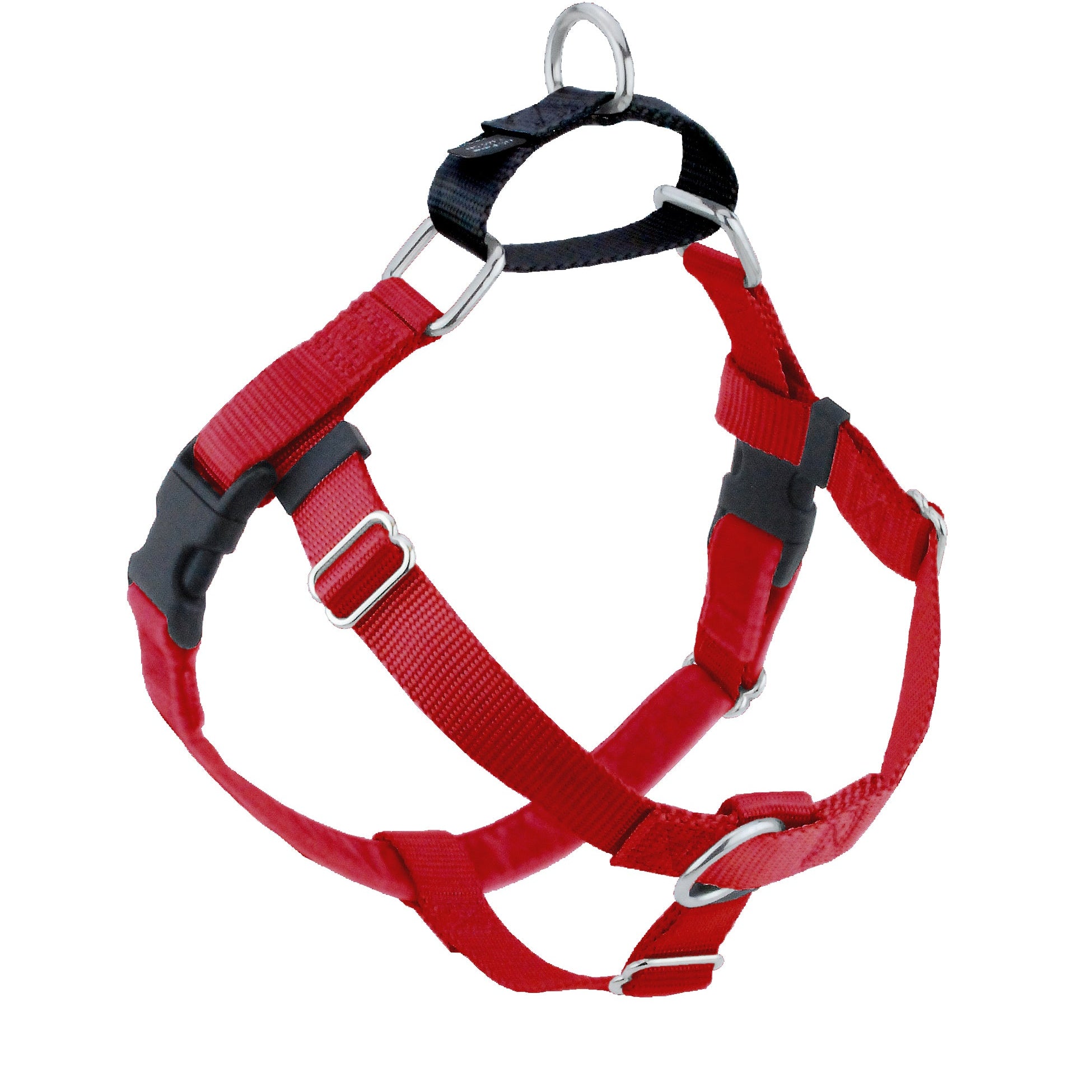 Arnés antitirones para perro Freedom No-Pull rojo, foto 1