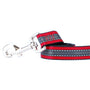 Correa para perro de nailon rojo reflejante, foto 1