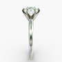 Anillo de compromiso con diamante cultivado en laboratorio de 3 CTW en oro de 14K, foto 20