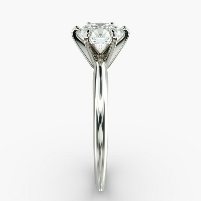 3.00 CTW Round Lab-Grown Diamond Engagement Ring in 14K Gold, photo 3