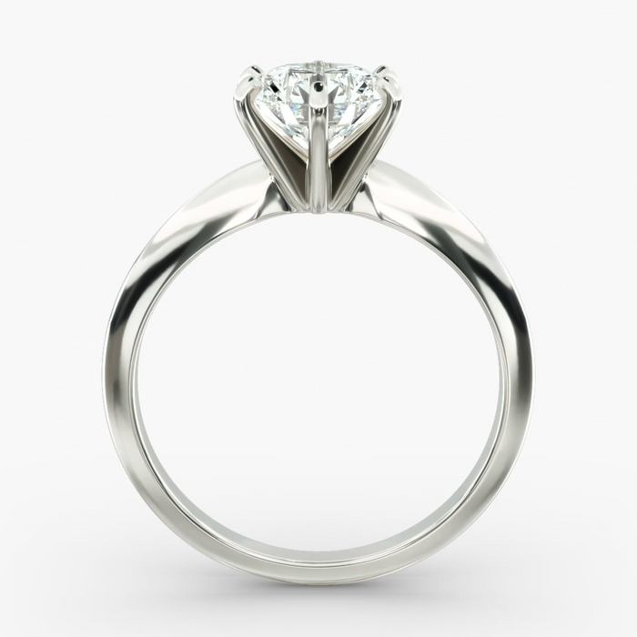 3.00 CTW Round Lab-Grown Diamond Engagement Ring in 14K Gold, photo 4