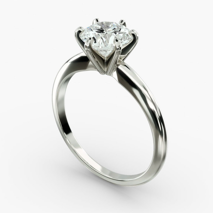 3.00 CTW Round Lab-Grown Diamond Engagement Ring in 14K Gold, photo 5