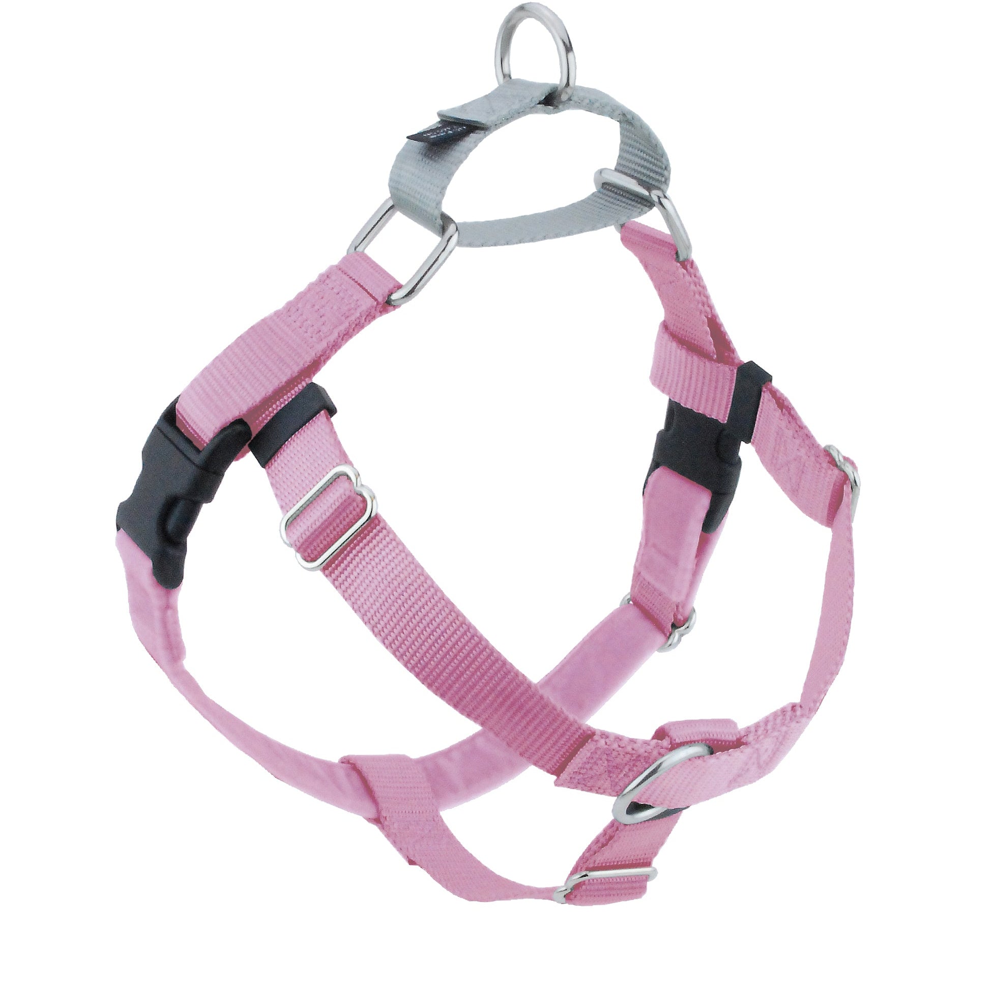 Arnés antitirones para perro Freedom No-Pull rosa, foto 1